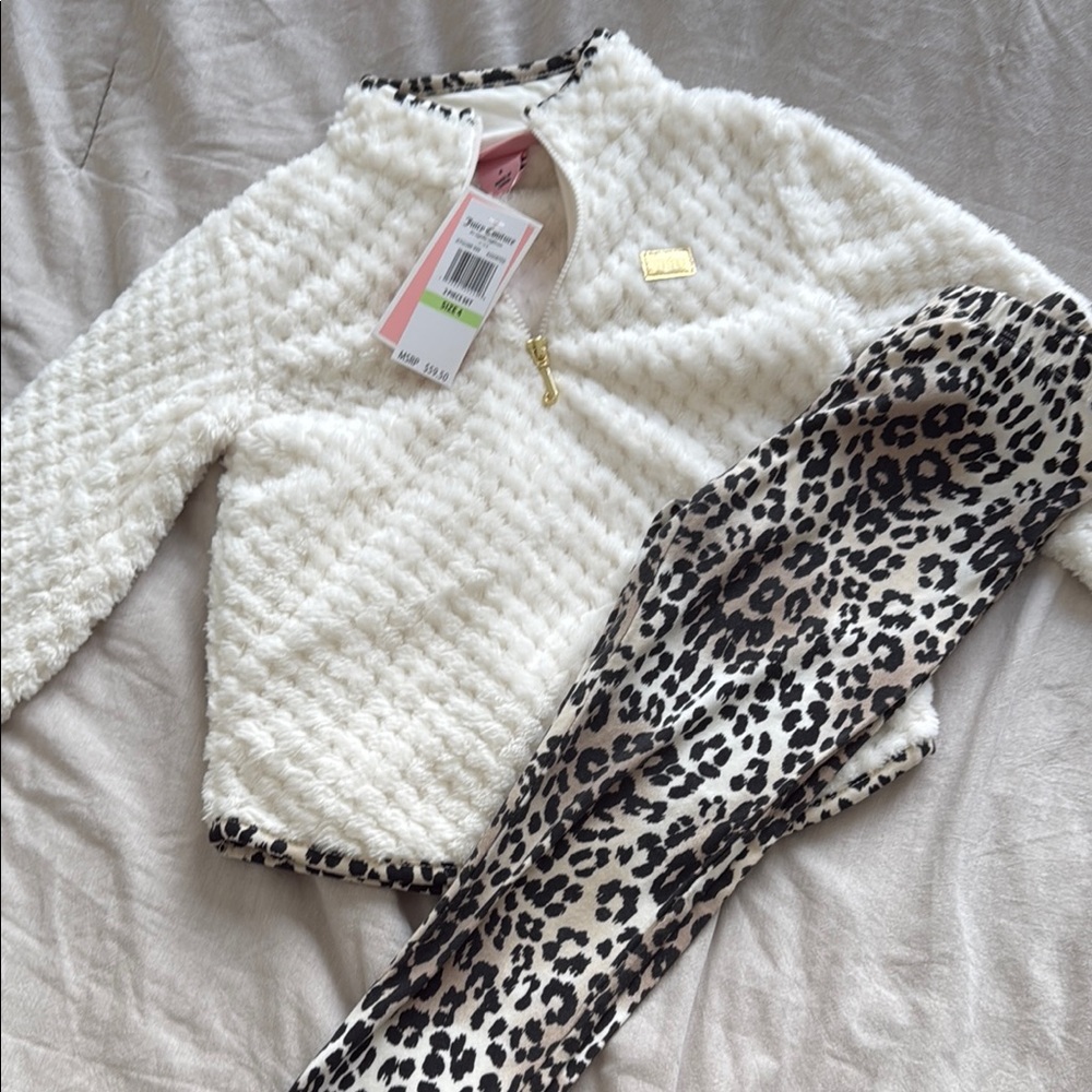 Juicy Couture White and Black Kids Matching Set